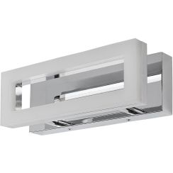 Rabalux Blas lampada da parete 1x15 W bianco-cromo 75019
