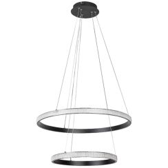Rabalux Grete lampada sospesa x60 W bianco-nero 72259