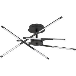 Rabalux Henli lampada da soffitto x30 W bianco-nero 71056