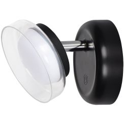 Rabalux Javi lampada da parete 1x2 W bianco-nero 71272