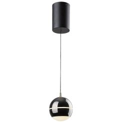 Rabalux Maelo lampada sospesa 1x6 W bianco-nero 72246