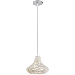 Rabalux Tiana lampada sospesa 1x25 W bianco-cromo 72216