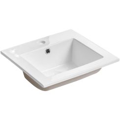 Comad lavabo 42x42 cm quadrata da mobile bianco UM-CFP 9048B/8023