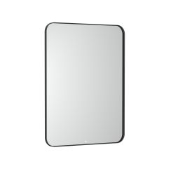 Roca Luna specchio 60x80 cm rettangolare con illuminazione nero A812421000