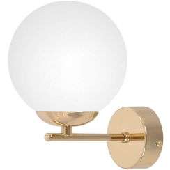 Kaja Rea lampada da soffitto 1x10 W bianco-oro K-5425