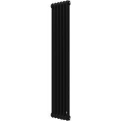 Instal Projekt Tubus 2 termoarredo 149.3x29 cm podłączenie inferiore nero TUB2-150/06D50C31