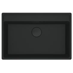Franke Maris lavello in granito 76x51 cm nero 114.0693.514