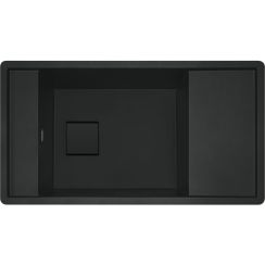 Franke Fresno lavello in granito 87.7x49.5 cm nero 114.0721.148
