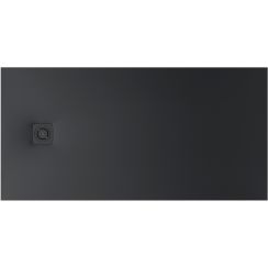 Roca Magma piatto doccia rettangolare 120x90 cm nero APE014B038403400