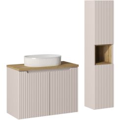Set armadietto Comad Nova Cashmere NOVA CASHMERE 82-80-2D, armadietto Comad Nova Cashmere NOVA CASHMERE 80-03-2D, BEYOND 5 WHITE ( E-6564 ), NOVA OAK A 83-27-Q(W83-04A), NOVA OAK A 89-80