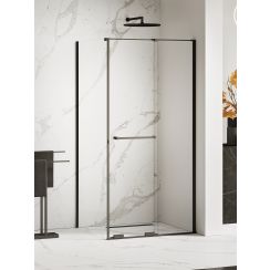 New Trendy Smart Black box doccia 150x120 cm rettangolare nero opaca/vetro trasparente EXK-6668