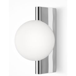 Maytoni Avant-garde lampada da parete 1x25 W bianco-cromo MOD324WL-01CH
