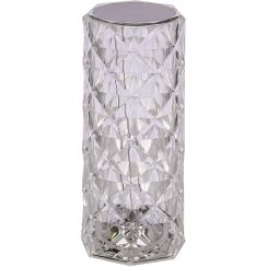 Candellux Brillo lampada da tavolo 1x2 W argento 41-35790