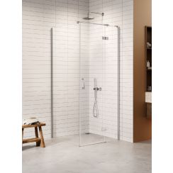New Trendy Nesta Black box doccia 120x90 cm rettangolare nero /vetro trasparente K-3722