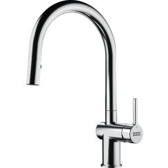 Franke Active J Pull-Out Spray rubinetto da cucina verticale cromo 115.0653.401