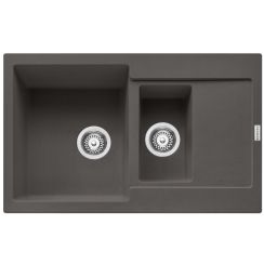 Franke Maris lavello in granito 78x50 cm grigio/grafite/inox 114.0716.347