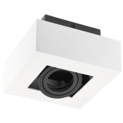 GTV Aster lampada da incasso 1x50 W bianco OS-AS1GU10-00