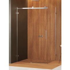 New Trendy Softi X box doccia 140x110 cm rettangolare cromo lucida/vetro trasparente EXK-5317