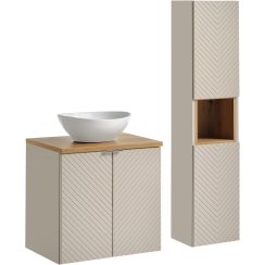 Set armadietto Comad Viva Cashmere VIVA CASHMERE 82-60-2D, armadietto Comad Viva Cashmere VIVA CASHMERE 80-03-2D, UN-LOLA-GW, NOVA OAK A 89-60