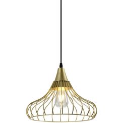 GTV Lotte lampada sospesa 1x40 W oro OS-LOT-40-DEC