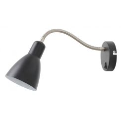 GTV Etore lampada da parete 1x25 W nero OS-ETO-E27-10-DEC