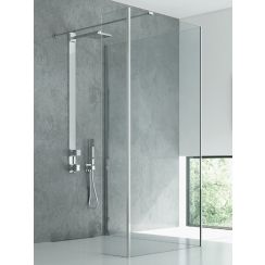 New Trendy New Modus parete doccia walk-in 90 cm cromo lucida/vetro trasparente EXK-5490