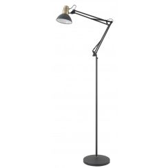 GTV Artemia lampada da terra 1x40 W nero-oro LP-ART-F-E27-10-DEC