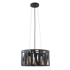 GTV Melody lampada sospesa 3x40 W nero OS-MEL-E27-10-DEC