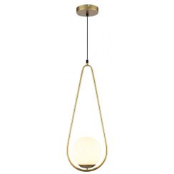 GTV Ciklop lampada sospesa 1x40 W oro OS-CIKLOP-40-DEC
