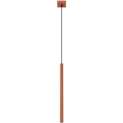 Sollux Lighting Pastelo lampada sospesa 1x8 W rosso SL.1524