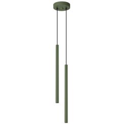 Sollux Lighting Pastelo lampada sospesa 2x8 W verde SL.1519