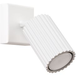Sollux Lighting Karbon lampada da parete 1x10 W bianco SL.1540