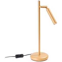 Sollux Lighting Pastelo lampada da scrivania 1x8 W oro SL.1470