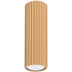 Sollux Lighting Karbon lampada da soffitto 1x10 W oro SL.1550