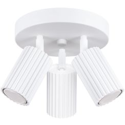 Sollux Lighting Karbon lampada da soffitto 3x10 W bianco SL.1544