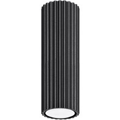 Sollux Lighting Karbon lampada da soffitto 1x10 W nero SL.1569