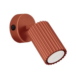 Sollux Lighting Karbon lampada da parete 1x10 W rosso SL.1636