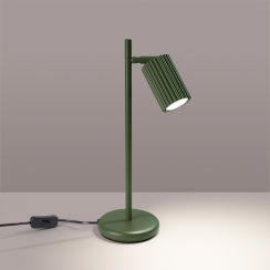 Sollux Lighting Karbon lampada da scrivania 1x10 W verde SL.1624