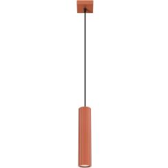 Sollux Lighting Karbon lampada sospesa 1x10 W rosso SL.1630