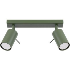 Sollux Lighting Ring lampada da soffitto 2x10 W verde SL.1501