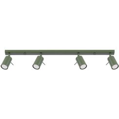 Sollux Lighting Ring lampada da soffitto 4x10 W verde SL.1504