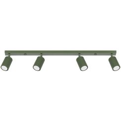Sollux Lighting Karbon lampada da soffitto 4x10 W verde SL.1622