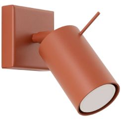 Sollux Lighting Ring lampada da parete 1x10 W rosso SL.1506