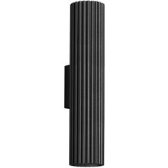 Sollux Lighting Karbon lampada da parete 2x10 W nero SL.1577