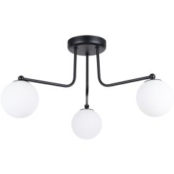 Sollux Lighting Astral lampada da soffitto 3x8 W bianco-nero SL.1662