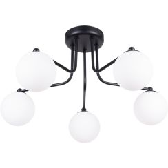 Sollux Lighting Astral lampada da soffitto 5x8 W bianco-nero SL.1663