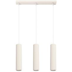Sollux Lighting Karbon lampada sospesa 3x10 W beige SL.1594