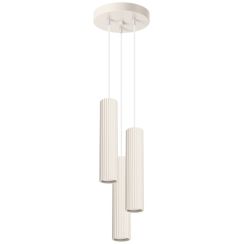 Sollux Lighting Karbon lampada sospesa 3x10 W beige SL.1595