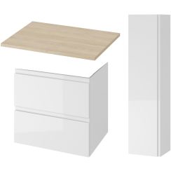 Set armadietto Cersanit Moduo S590-020-DSM, armadietto Cersanit Moduo S590-010-DSM, S590-022