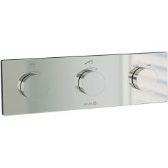 Kludi Pushtronic rubinetto per vasca e doccia da incasso con termostato cromo 3830005-00